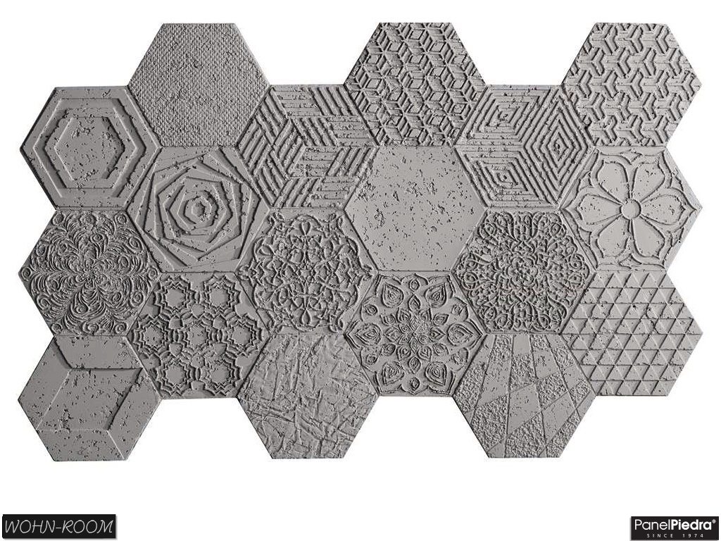 wandverkleidung_beton_hexagonal_panelpiedra_wohn-room